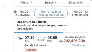 Heboh Tiket Garuda Palangka Raya–Jakarta Rp200 Juta, Begini Penjelasan Maskapai Heboh Tiket Garuda Palangka Raya–Jakarta Rp200 Juta, Begini Penjelasan Maskapai