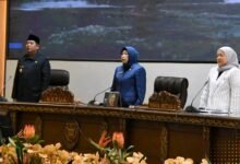 Paripurna DPRD Barito Utara Soal LKPJ Bupati