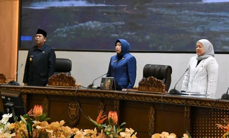 Paripurna DPRD Barito Utara Soal LKPJ Bupati