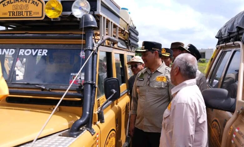 48 Mobil Off-Road dari 9 Negara Lintasi Muara Teweh
