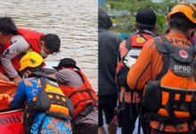 Dua Korban Rakit Terbalik di Sungai Barito Ditemukan Meninggal Dunia Dua Korban Rakit Terbalik di Sungai Barito Ditemukan Meninggal Dunia