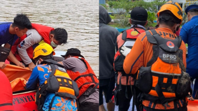 Dua Korban Rakit Terbalik di Sungai Barito Ditemukan Meninggal Dunia