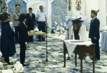 Linae Victoria Aden Dilantik Jadi Pj Sekda Kalteng