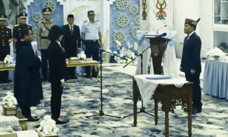 Linae Victoria Aden Dilantik Jadi Pj Sekda Kalteng
