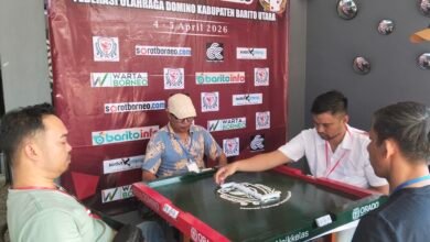 Tampil Mengejutkan, PWI Pastikan Tiket Final Mini Turnamen Domino