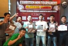 PWI Juara Satu Mini Turnamen Domino Barito Utara PWI Juara Satu Mini Turnamen Domino Barito Utara