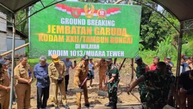 Groundbreaking Jembatan Garuda, Motor Penggerak Ekonomi Desa