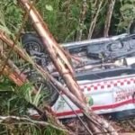 Ambulans Bawa Pasien Pendarahan Terjun ke Jurang, Begini Kondisinya…
