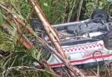 Ambulans Bawa Pasien Pendarahan Terjun ke Jurang, Begini Kondisinya… Ambulans Bawa Pasien Pendarahan Terjun ke Jurang, Begini Kondisinya…