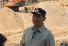 Shalahuddin Tinjau Jembatan Lahei & Jalan Malawaken