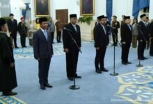 Presiden Prabowo Lantik Menteri, Wamen, hingga Penasihat Khusus Baru