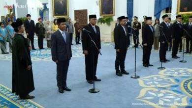 Presiden Prabowo Lantik Menteri, Wamen, hingga Penasihat Khusus Baru