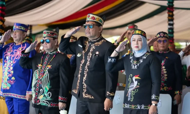 HUT ke-69 Kalteng: Bupati Barito Utara Ajak Pemuda Kobarkan Isen Mulang