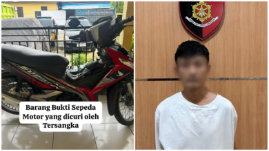Pria di Barito Utara Ini Gasak Sepeda Motor Calon Mertuanya