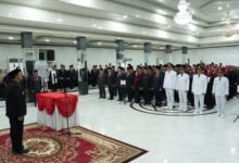 Sejumlah Kepala Dinas di Barito Utara Resmi Berganti