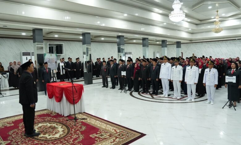 Sejumlah Kepala Dinas di Barito Utara Resmi Berganti