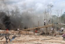 Tambang Emas Ilegal di Belakang SMAN 2 Muara Teweh Digerebek Polisi Tambang Emas Ilegal di Belakang SMAN 2 Muara Teweh Digerebek Polisi