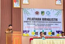 PWI Kalteng Gelar Pelatihan Jurnalistik di Muara Teweh PWI Kalteng Gelar Pelatihan Jurnalistik di Muara Teweh