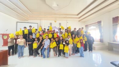 PAMA BEKB dan BEK Santuni 55 Anak Yatim di Teweh Timur