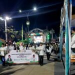 Begini Keseruan Pawai Tanglong Bertakbir di Barito Utara