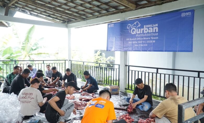 BRI Muara Teweh Kurban untuk Warga