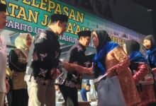 113 Jemaah Haji Barito Utara Dilepas, Isak Tangis Haru Warnai Keberangkatan