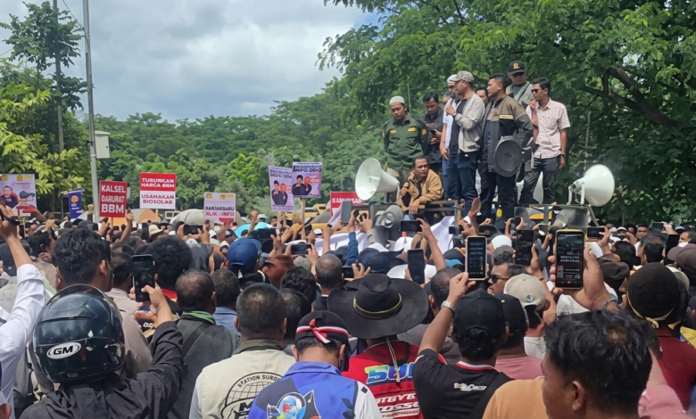 Demo Sopir di Kalsel: Desak Pencabutan Izin SPBU yang Main dengan Pelangsir