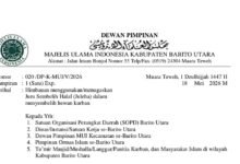 Catat! Ini 3 Panduan Penting MUI Barito Utara untuk Panitia Kurban