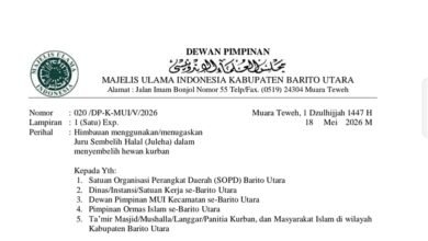Catat! Ini 3 Panduan Penting MUI Barito Utara untuk Panitia Kurban Catat! Ini 3 Panduan Penting MUI Barito Utara untuk Panitia Kurban