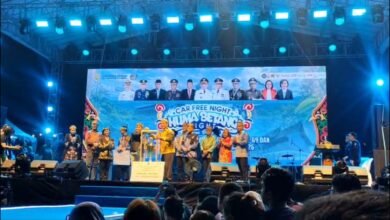 Barito Utara Sabet Juara Umum Festival Budaya Isen Mulang