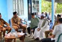 Bupati Shalahuddin Melayat ke Rumah Duka Istri Mantan Pj Bupati Murung Raya
