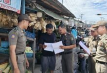 Satpol PP Barito Utara Sosialisasikan Perda Ketertiban Pasar dan Trotoar Satpol PP Barito Utara Sosialisasikan Perda Ketertiban Pasar dan Trotoar