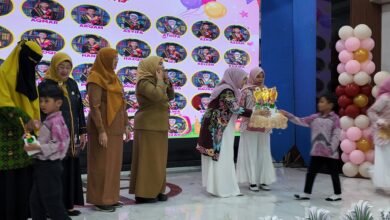 Bunda PAUD Barito Utara Hadiri Tasyakur Akhirussanah Kelompok B Yayasan Maju Bersama