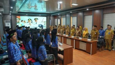 Target Pertahankan Juara Umum, Pemkab Barito Utara Lepas Kafilah MTQ Korpri Target Pertahankan Juara Umum, Pemkab Barito Utara Lepas Kafilah MTQ Korpri