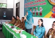 TP PKK Barito Utara Dukung Gerakan B2SA Goes to School
