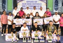 Tim Kresna Sukses Kawinkan Gelar Juara Voli di Barito Utara Tim Kresna Sukses Kawinkan Gelar Juara Voli di Barito Utara