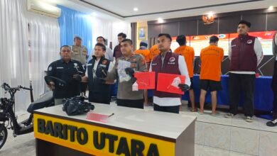 Dua Pria di Barito Utara Dibekuk Polisi Gegara Edarkan Sabu