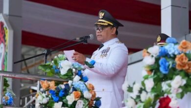 Shalahuddin Pimpin Upacara Hari Bhayangkara ke-80