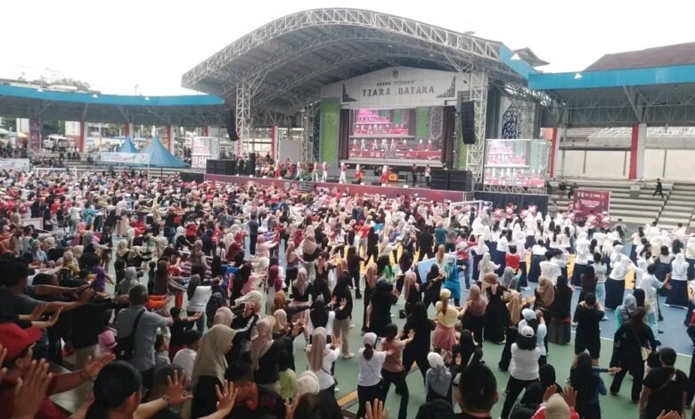 Pemkab Barito Utara Gelar Senam Bersama dan Futsal Bupati Cup