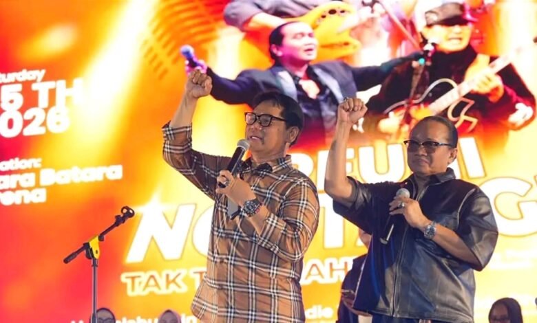 Penampilan Deddy Dhukun & Mus Mujiono Pukau Ribuan Penonton