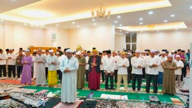 Pemkab Barito Utara Gelar Sholat Hajat dan Doa Bersama Pemkab Barito Utara Gelar Sholat Hajat dan Doa Bersama