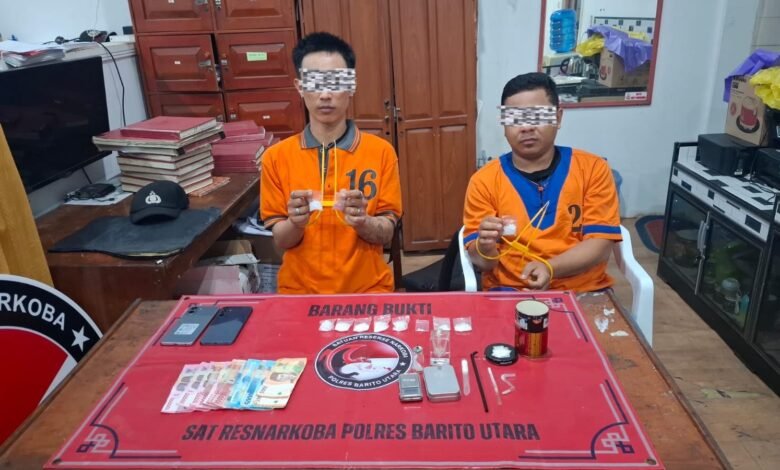 Penggerebekan Narkoba di Jalan Teratai Muara Teweh: Polisi Amankan 41,48 Gram Sabu
