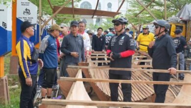 Shalahuddin Tinjau Proyek Pembangunan Islamic Center