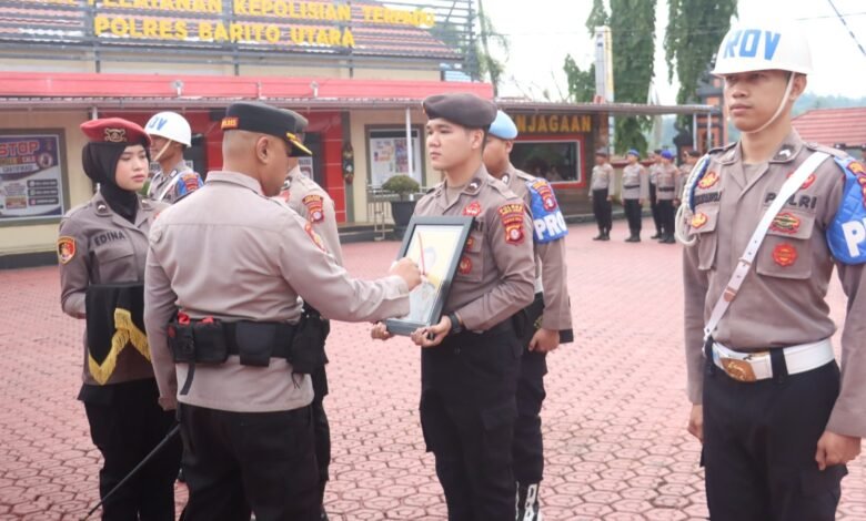 Polres Barito Utara PTDH Dua Personelnya Karena Desersi