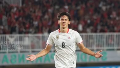 Piala AFF: Hattrick Mitchell Baker Bawa Indonesia Menang Telak 5-1 atas Kamboja