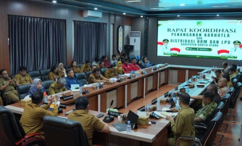 Antisipasi Karhutla dan Kelangkaan BBM, Pemkab Barito Utara Bentuk Satgas Khusus