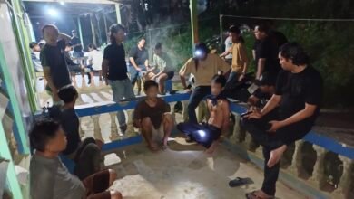 Terekam CCTV , Komplotan Pencuri Kabel TVRI di Barito Utara Diringkus