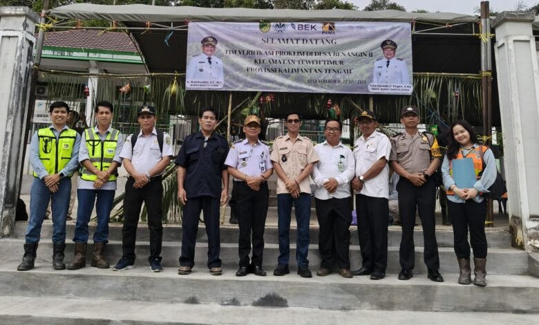 Desa Benangin II Ikuti Verifikasi Faktual ProKlim, Didukung PT BEK & PT PAMA