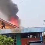Dugaan Ledakan Tabung Gas Picu Kebakaran Rumah di Barito Utara, Satu Orang Terluka