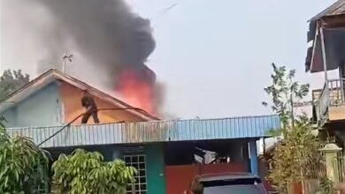 Dugaan Ledakan Tabung Gas Picu Kebakaran Rumah di Barito Utara, Satu Orang Terluka